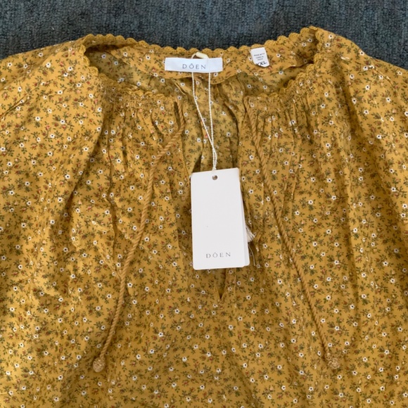 Doen | Tops | New Doen Justine Top | Poshmark